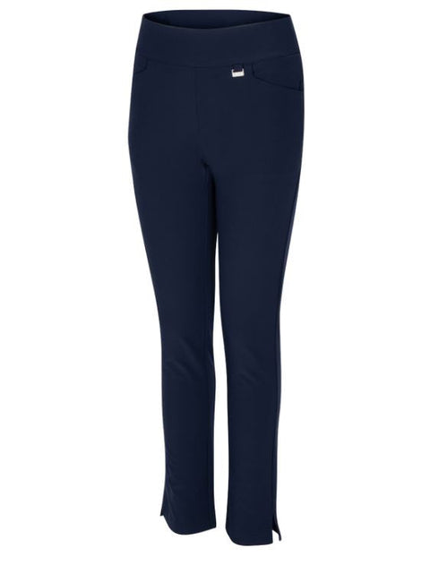 Greg Norman Women's Essential Pull on Stretch Pant Navy