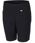 Greg Norman Women's Pull on Stretch Short Black