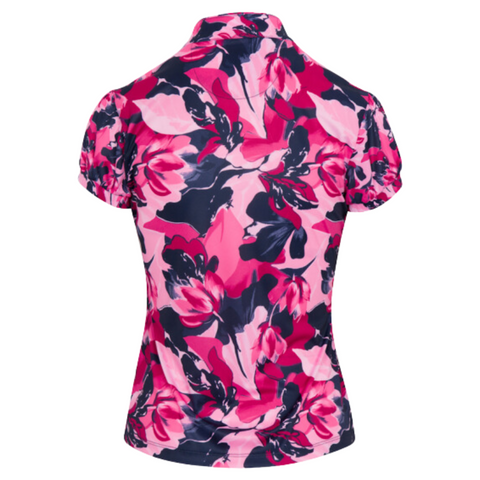 Greg Norman Womens Genevieve Short Sleeve Polo