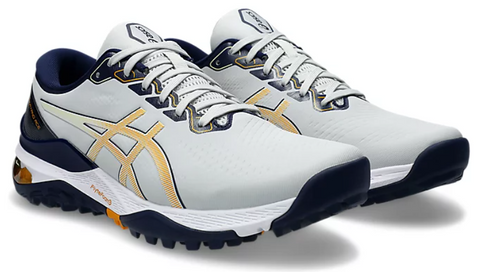 Asics Gel Kayano Ace  2 Wide Mens Golf Shoes Glacier Grey/Amber