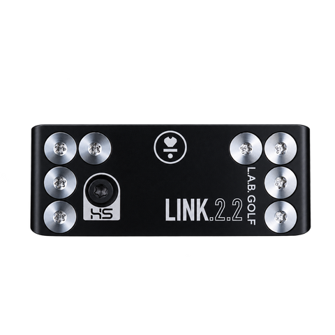 L.A.B. Golf LINK.2.2 Stock Putter Black – sole view