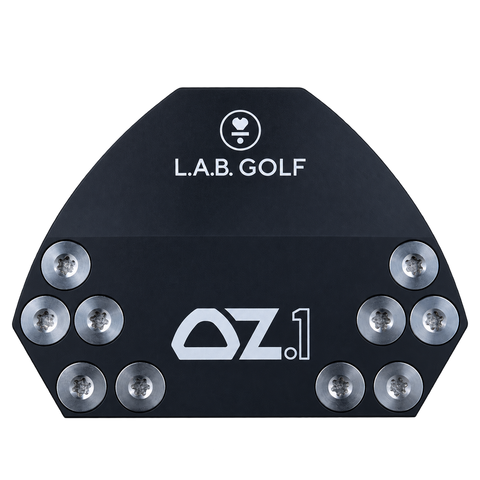L.A.B. Golf OZ.1 Stock Putter Black – sole view