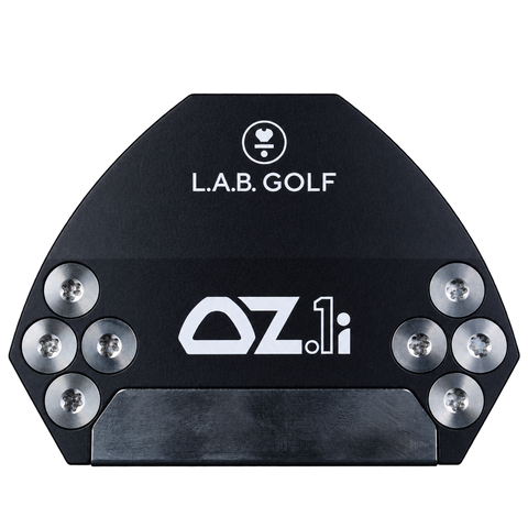 L.A.B. Golf OZ.1i Stock Putter Black – sole view