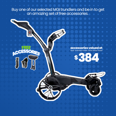 MGI Ai Navigator GPS+ Electric Golf Trundler