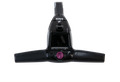 MGI Zip Navigator All Terrain electric golf trundler Passion Pink - handle and control detail