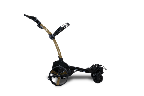 MGI Zip Navigator All Terrain electric golf trundler Vegas Gold - right side view