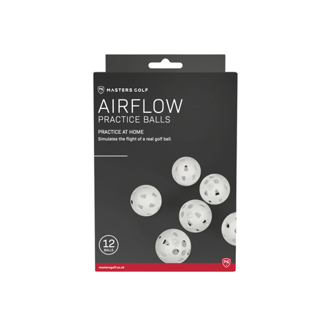 Masters Golf Airflow Practice Balls (12-Pack)