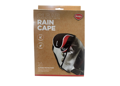 Masters Clear Rain Cape in display box