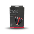 Masters Pocket pencils in cardboard display box