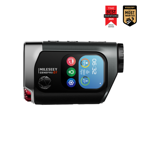 Mileseey GenePro G1 touchscreen GPS rangefinder detail