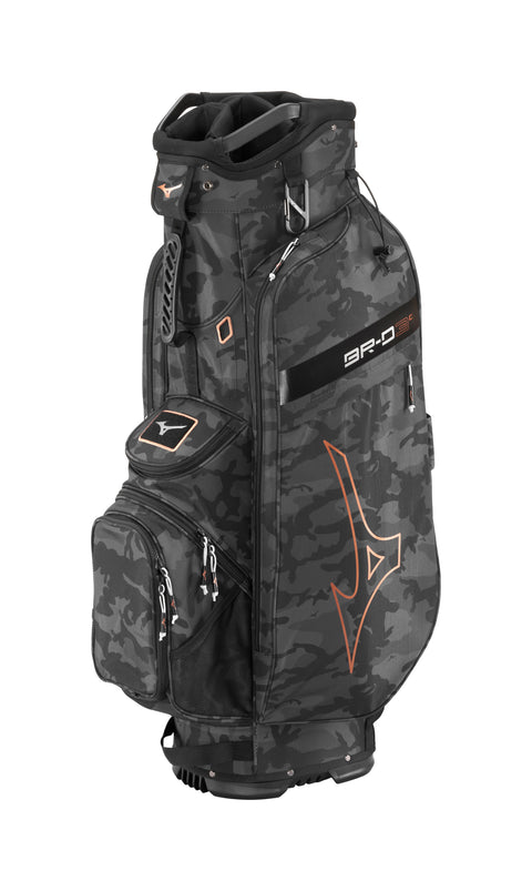 Mizuno 2024 BR-D3 Cart Bag in Black Camo/Copper