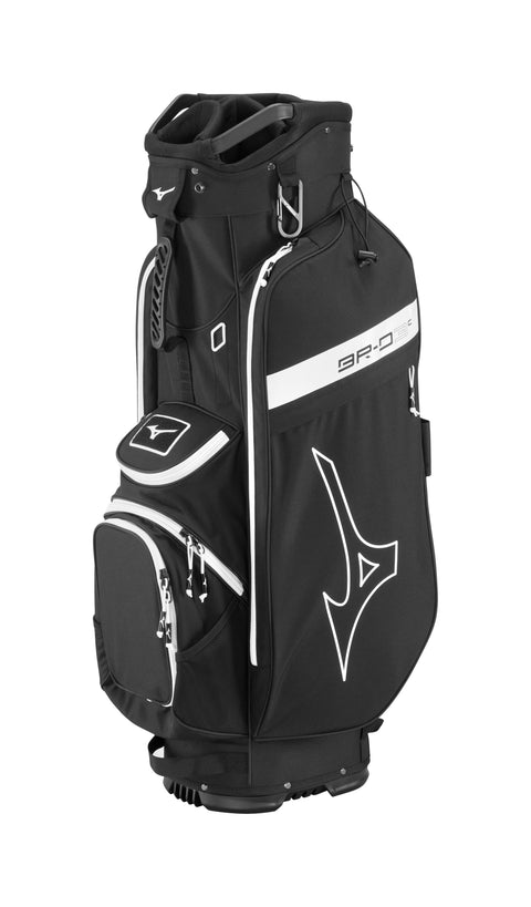 Mizuno 2024 BR-D3 Cart Bag in Black/White