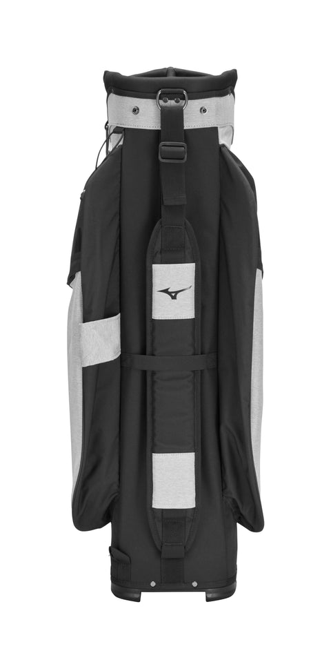 Mizuno 2024 BR-D3 Cart Bag Heathered Grey rear view