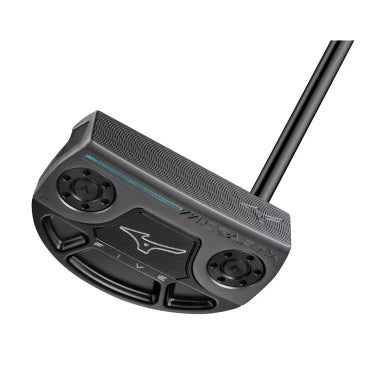 Mizuno M-Craft X B5 bend-neck putter, sole and face view