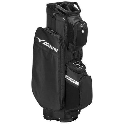 Mizuno 2026 BR-D3 Cart Bag Black/White side view