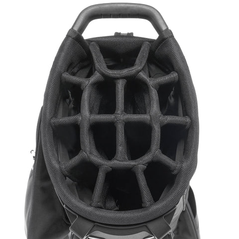 Mizuno 2026 BR-DX Stand Bag Black/White 14-way top divider
