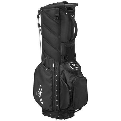Mizuno 2026 BR-DX Stand Bag Black/White rear view
