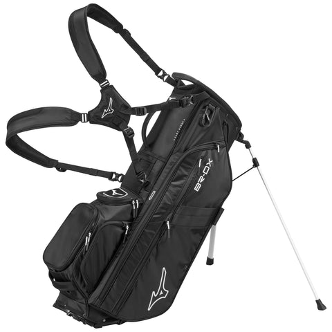 Mizuno 2026 BR-DX Stand Bag in Black/White