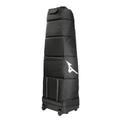 Rear view of the Mizuno 2026 Travel Cover and wheel system
