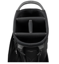 View of the Mizuno BR-DRI WP Stand Bag top dividers