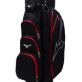 Mizuno Osaka Cart Bag in Black/Red