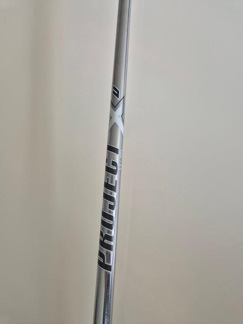 Project X U 5.5 105 gram regular shaft on Mizuno Pro Fli-Hi driving iron