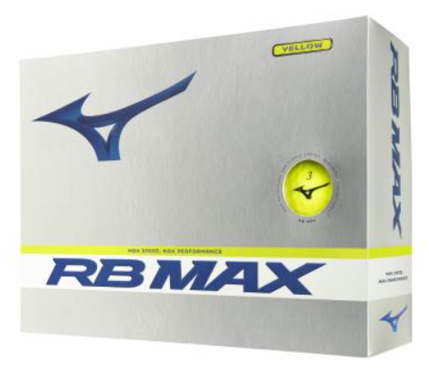 Mizuno RB Max Golf Balls - Yellow 23'