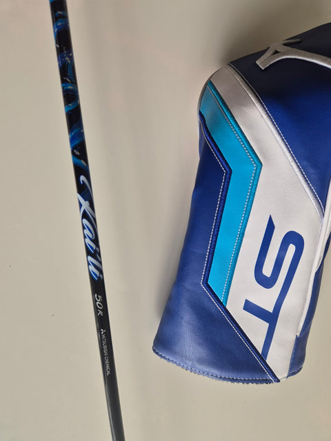 Mitsubishi Kai'li Blue 50 regular flex shaft on Mizuno ST-X 230 driver