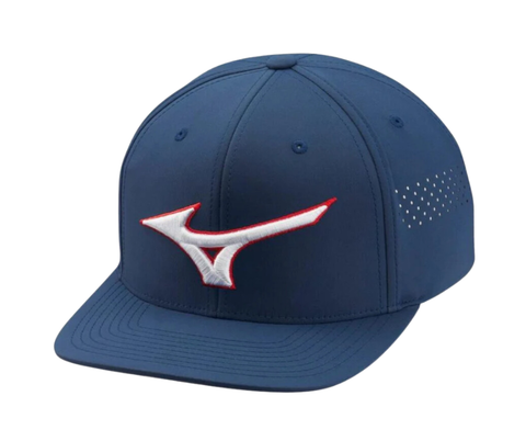 Mizuno Tour Flat Snapback Cap