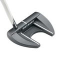 Odyssey 2025 DFX V-Line Fang DB Putter top view at address showing alignment lines