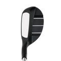 Odyssey 2025 Men's Chipper (Right Hand) address view showing the white face insert with alignment lines