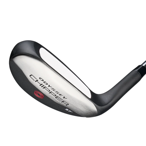 Odyssey 2025 Men's Chipper (Right Hand) toe-up view showing the ODYSSEY CHIPPER 37° branding on the sole