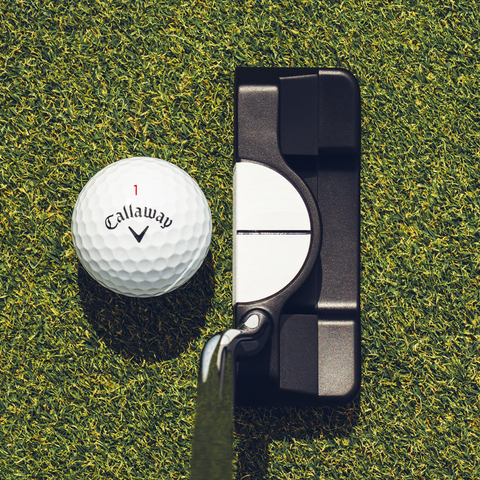 Odyssey Ai-DUAL Double Wide ½ Ball Putter
