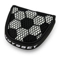 Odyssey Soccer Mallet Putter Cover in White/Black