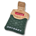 Odyssey TRTL headcover open, showing the soft lining and fastening flap