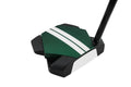 Odyssey TRTL Max Broomstick Double Bend putter, angled face view showing the Ai-Star insert