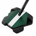 Odyssey TRTL Max Square 2 Square left-hand putter, rear three-quarter view of the mallet head; digitally adapted to left-hand orientation