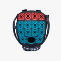 Ogio Silencer Cart Bag 25 Safari theme top of the bag showing the excellent divider system