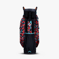 Ogio Silencer Cart Bag 25 Confetti back of the bag showing the carry strap tucked away