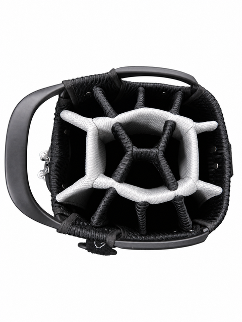 14-way divider top on PGF Lady Futura women's cart bag