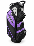PGF Lady Futura black and purple women's cart bag