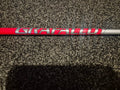 ProLaunch shaft graphics on used PGF Status SP1 3 wood