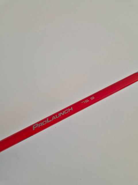 Grafalloy ProLaunch 75 stiff flex shaft on the PGF Status SP1 hybrid