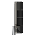 Top-down view of the Ping 2025 Scottsdale Anser 4 Putter, highlighting its tour-proven design, milled face, alignment lines, metallic shaft, and a putter head with geometric shaping and sharp edges.