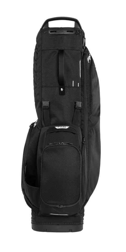 PING Hoofer 264 Stand Golf Bag | Black, front view