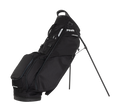 PING Hoofer 264 Stand Golf Bag | Black, alternate side view with stand extended