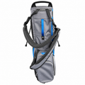 PING Hoofer 264 Iron/Black/Mali Blue – rear pockets and double shoulder strap