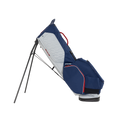PING Hoofer 264 Stand Golf Bag | Navy/Lunar/Cherry, left-side view