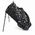 PING Hoofer 264 Ping Punch stand golf bag, opposite side view on white background