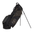 PING Hoofer 264 Stand Golf Bag | Vault/Black, alternate side view with stand extended